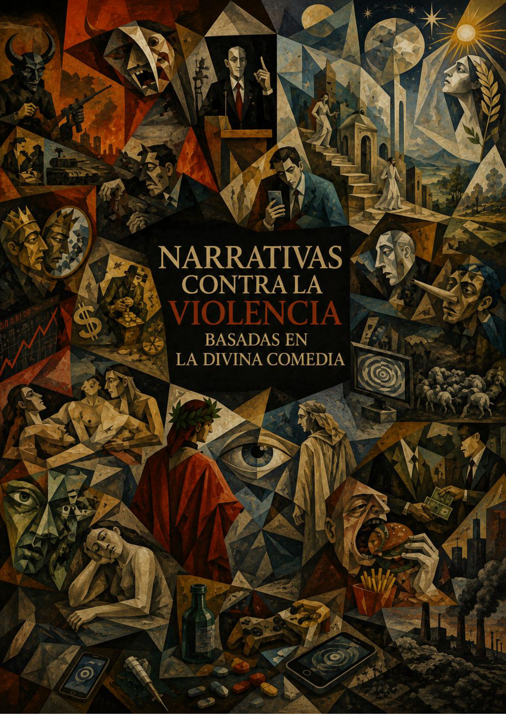 Portada del libro Narrativas contra la Violencia basadas en la Divina Comedia